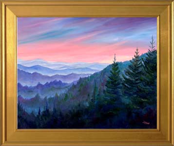 view from blue ridge parkway