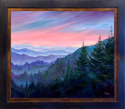 mountain overlook blue ridge