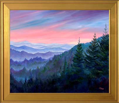 mountain overlook blue ridge
