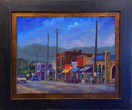 Painting of Weaverville