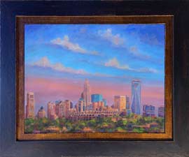 Skyline of Charlotte North Carolina