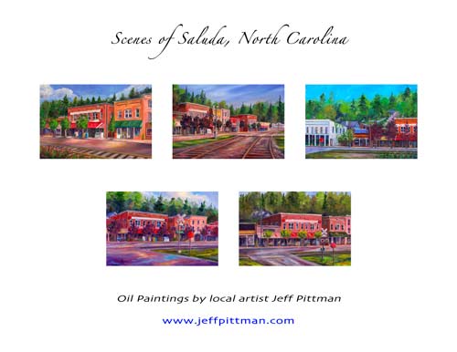 artist Notecards of Saluda NC