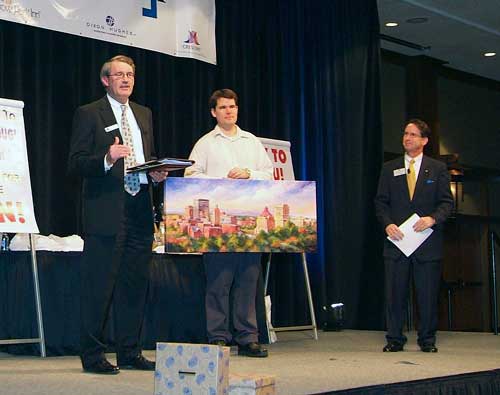 WNC Leadership Donation Art Hometrust Bank