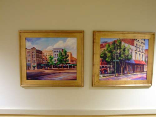 artwork at Deerfield in Asheville